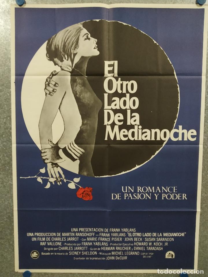 Kino: El otro lado de la medianoche. Marie-France Pisier, John Beck. A&Ntilde;O 1977. POSTER ORIGINAL