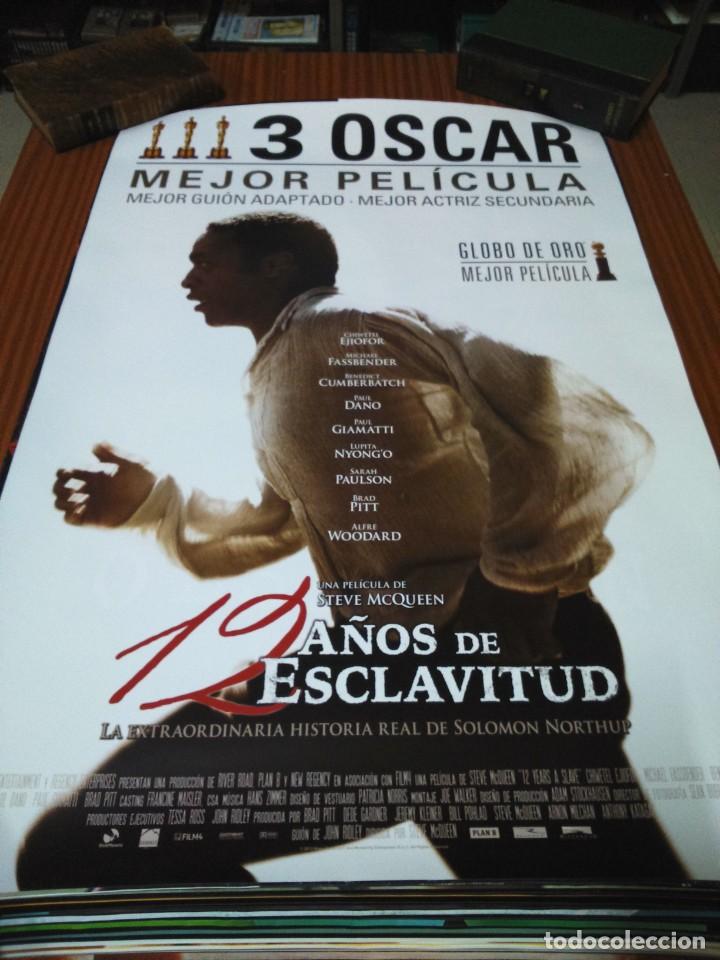 Kino: POSTER DE CINE -- 12 A&Ntilde;OS DE ESCLAVITUD -- POSTER GRANDE --