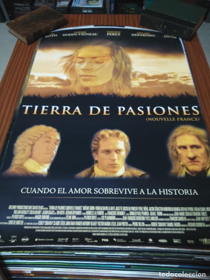 Kino: POSTER DE CINE -- TIERRA DE PASIONES -- POSTER GRANDE --