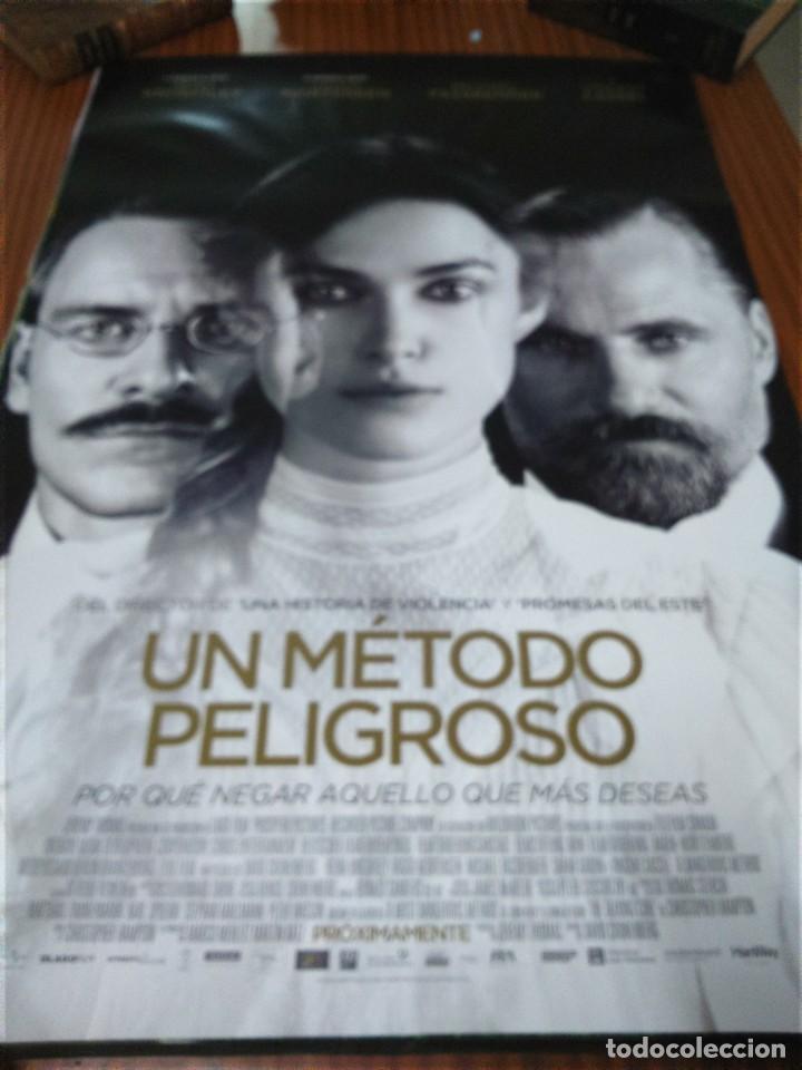 Kino: POSTER DE CINE -- UN METODO PELIGROSO -- POSTER GRANDE --