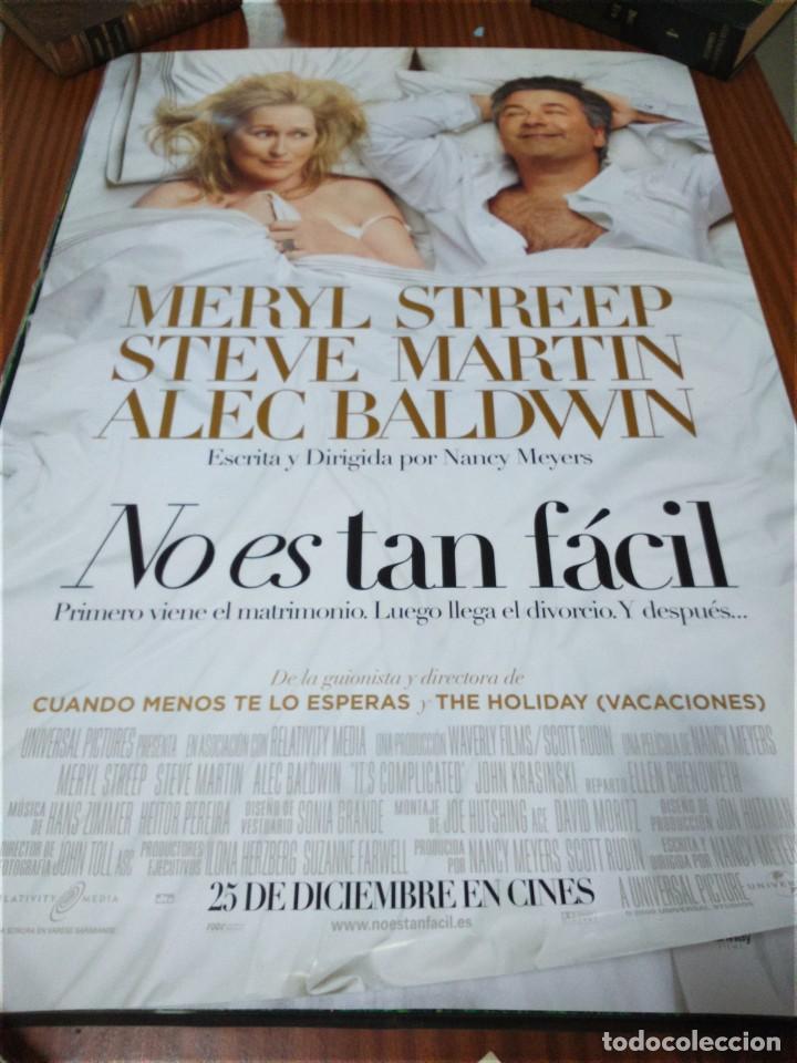 Kino: POSTER DE CINE -- NO ES TAN FACIL -- POSTER GRANDE --