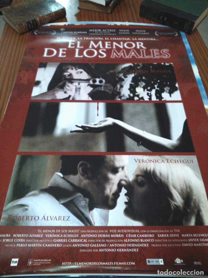 Kino: POSTER DE CINE -- EL MENOR DE LOS MALES -- POSTER GRANDE --