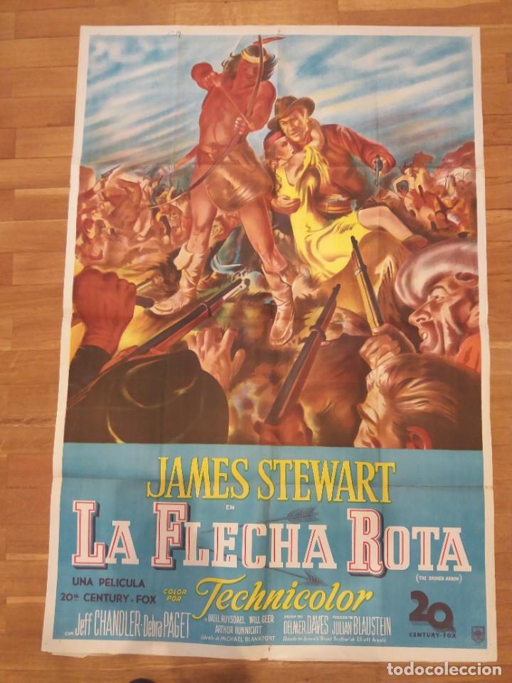 Cine: ORIGINAL CARTEL LA FLECHA ROTA - Foto 1