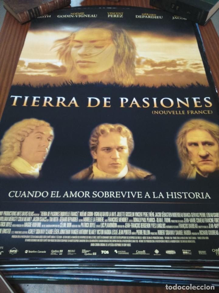 Cinema: POSTER DE CINE -- TIERRA DE PASIONES -- POSTER GRANDE --