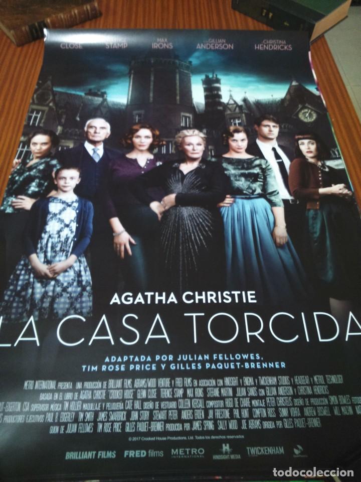 Cinema: POSTER DE CINE -- LA CASA TORCIDA -- POSTER GRANDE --