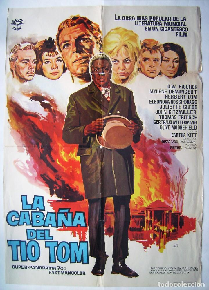 Cinema: EL CABA&Ntilde;A DEL T&Iacute;O TOM, con O.W. Fischer. P&Oacute;STER 70,5 X 100,5 cms. 1972. Dise&ntilde;o: JANO.