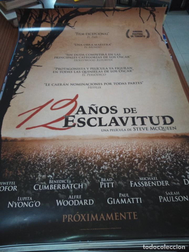 Cine: POSTER DE CINE -- 12 A&Ntilde;OS DE ESCLAVITUD -- POSTER GRANDE --