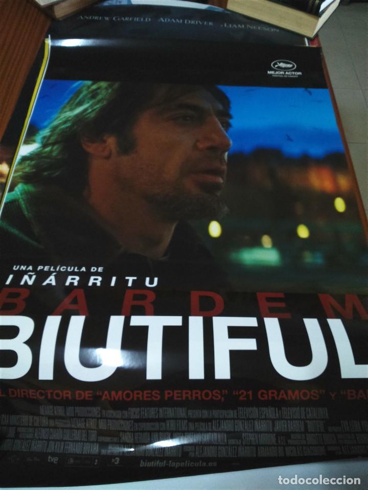 Cine: POSTER DE CINE -- BIUTIFUL -- POSTER GRANDE --