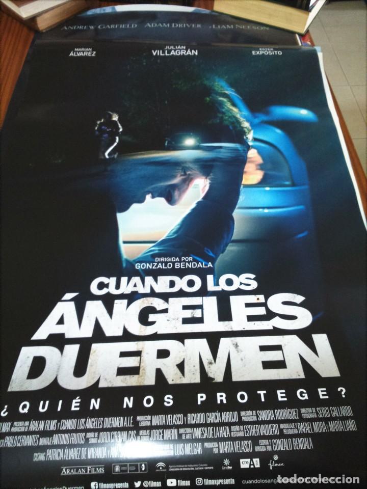 Cine: POSTER DE CINE -- CUANDO LOS ANGELES DUERMEN -- POSTER GRANDE --