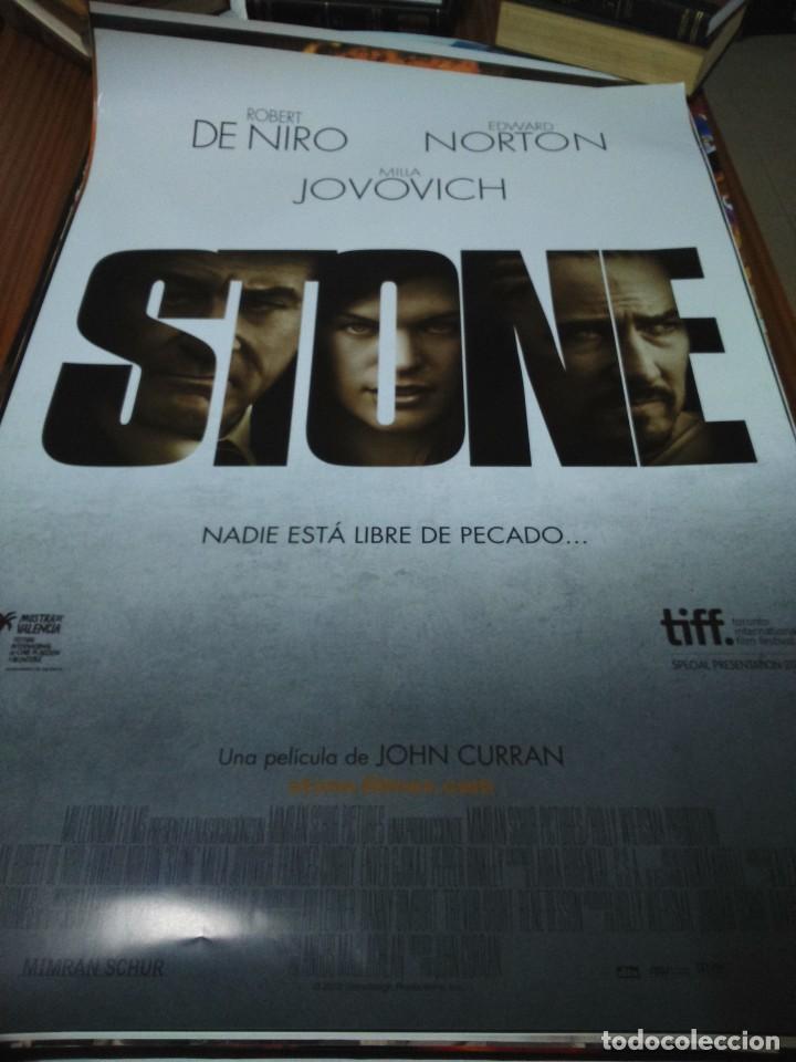 Cine: POSTER DE CINE -- STONE -- POSTER GRANDE --