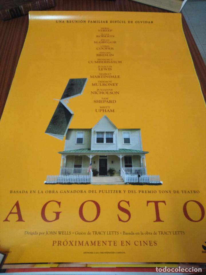Cine: POSTER DE CINE -- AGOSTO -- POSTER GRANDE --