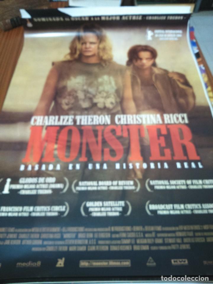 Cine: POSTER DE CINE -- MONSTER -- POSTER GRANDE --