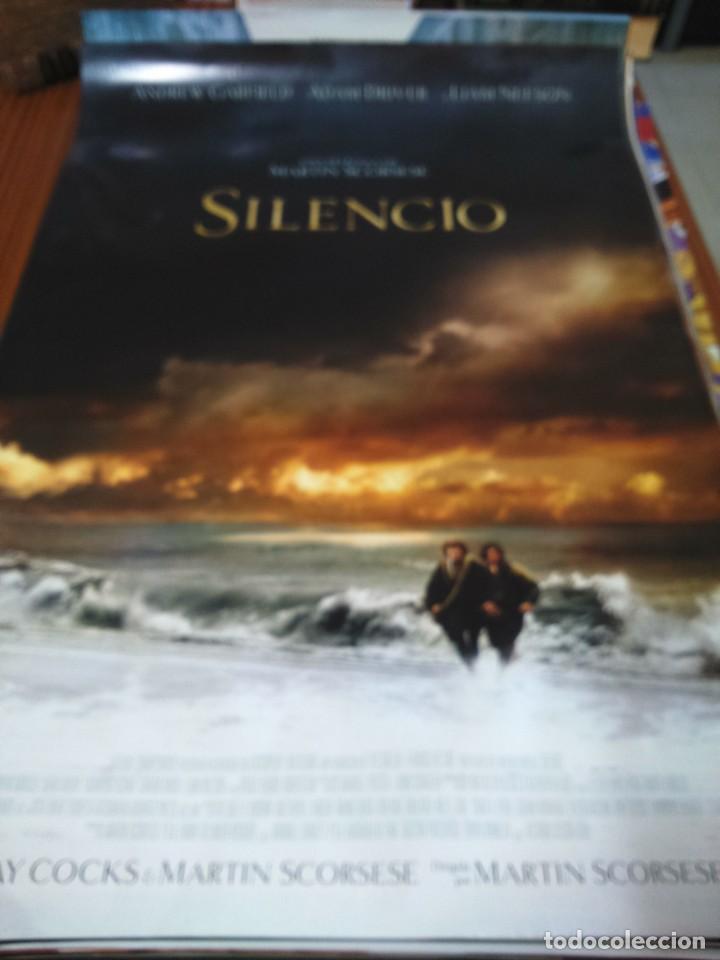 Cine: POSTER DE CINE -- SILENCIO -- POSTER GRANDE --