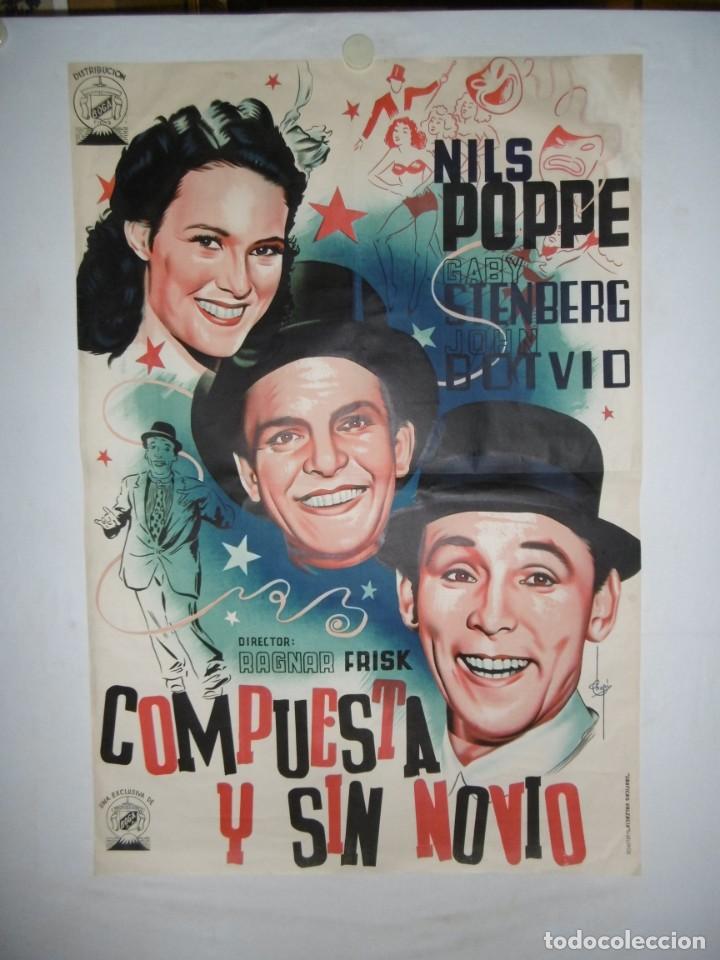 Kino: COMPUESTA Y SIN NOVIO - CARTEL LITOGRAFICO ORIGINAL 70 X 100