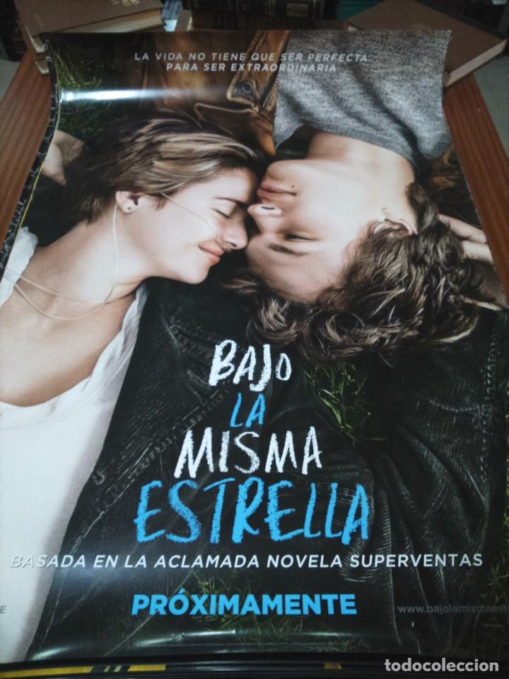 Cine: POSTER DE CINE -- BAJO LA MISMA ESTRELLA -- POSTER GRANDE --