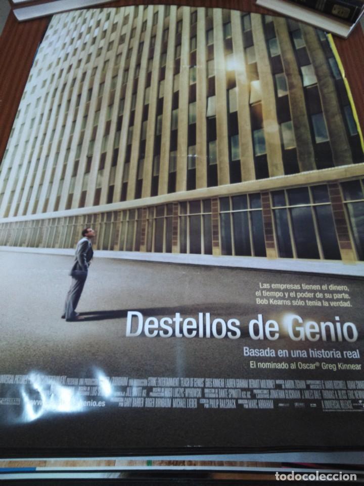 Cine: POSTER DE CINE -- DESTELLOS DE GENIO -- POSTER GRANDE --