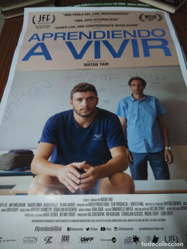 Cine: POSTER DE CINE -- APRENDIENDO A VIVIR -- POSTER GRANDE --