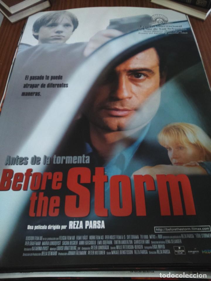 Cine: POSTER DE CINE -- ANTES DE LA TORMENTA -- POSTER GRANDE --