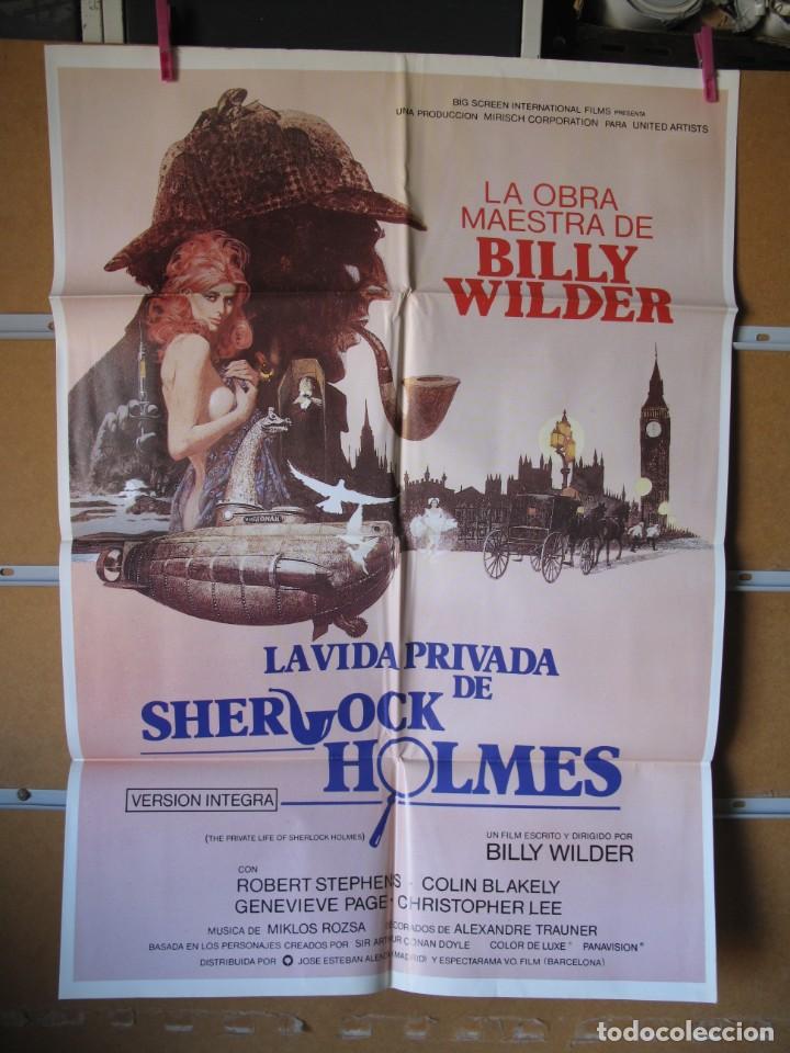 Cine: L2318 LA VIDA PRIVADA DE SHERLOCK HOLMES - Foto 1
