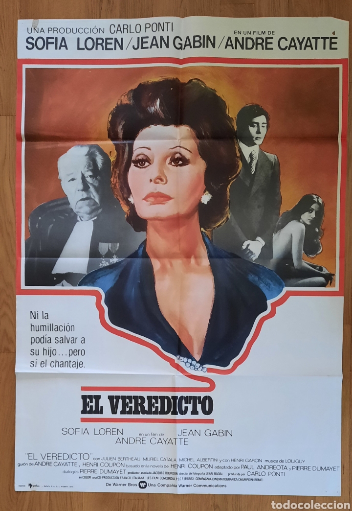 Cine: EL VEREDICTO / SOFIA LOREN - Foto 1