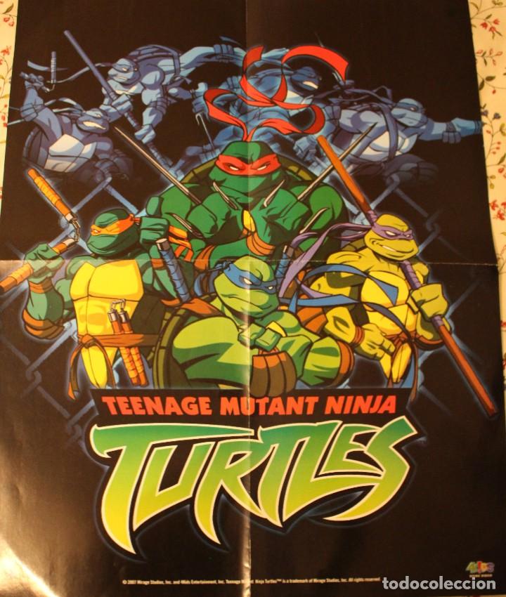 Cinema: P&oacute;ster de las Tortugas Ninja.