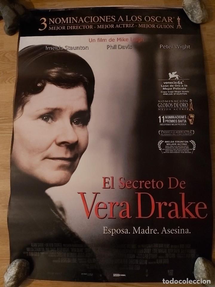 Cine: El secreto de Vera Drake - APROX 70X100 CARTEL ORIGINAL CINE (L83)