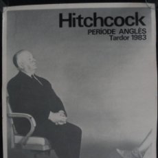 Cinéma: CARTEL HITCHCOCK - PERÍODE ANGLÉS - TARDOR 1983 - FILMOTECA. Lote 245181550
