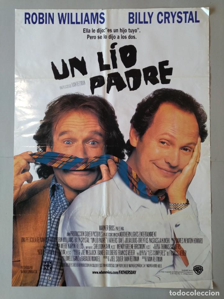 Cinema: CARTEL CINE ORIGINAL - UN LIO PADRE - ROBIN WILLIAMS - BILLY CRYSTAL - A&Ntilde;O 1997..L3496