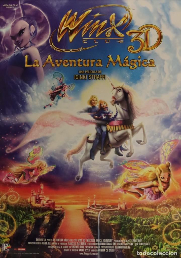 Kino: P&oacute;ster Winx - La aventura m&aacute;gica 3D