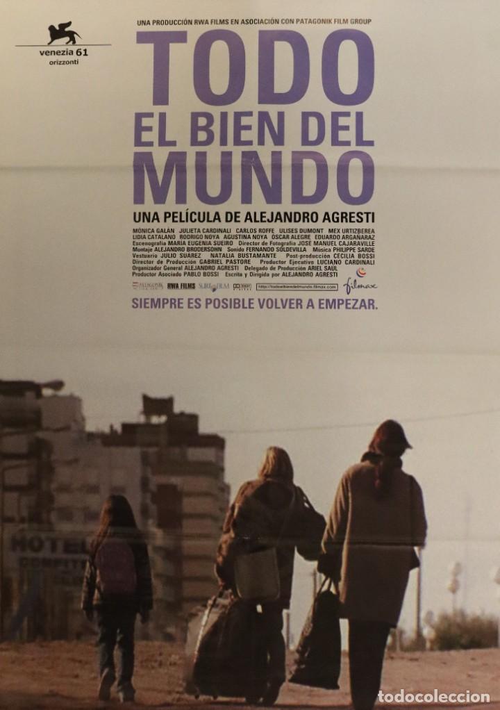 Cinema: P&oacute;ster Todo el bien del mundo