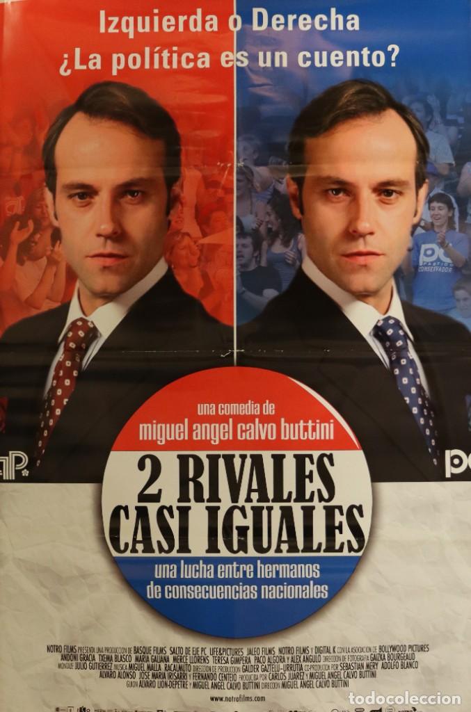 Cinema: P&oacute;ster Dos rivales casi iguales