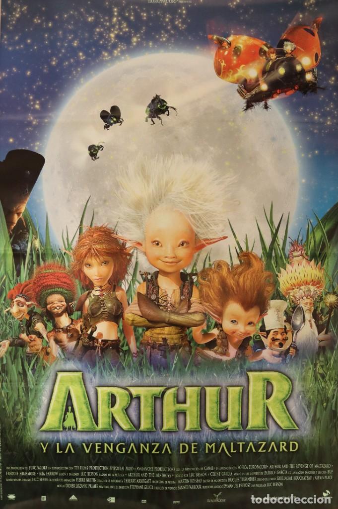 Cinema: P&oacute;ster Arthur y la venganza de Maltasard