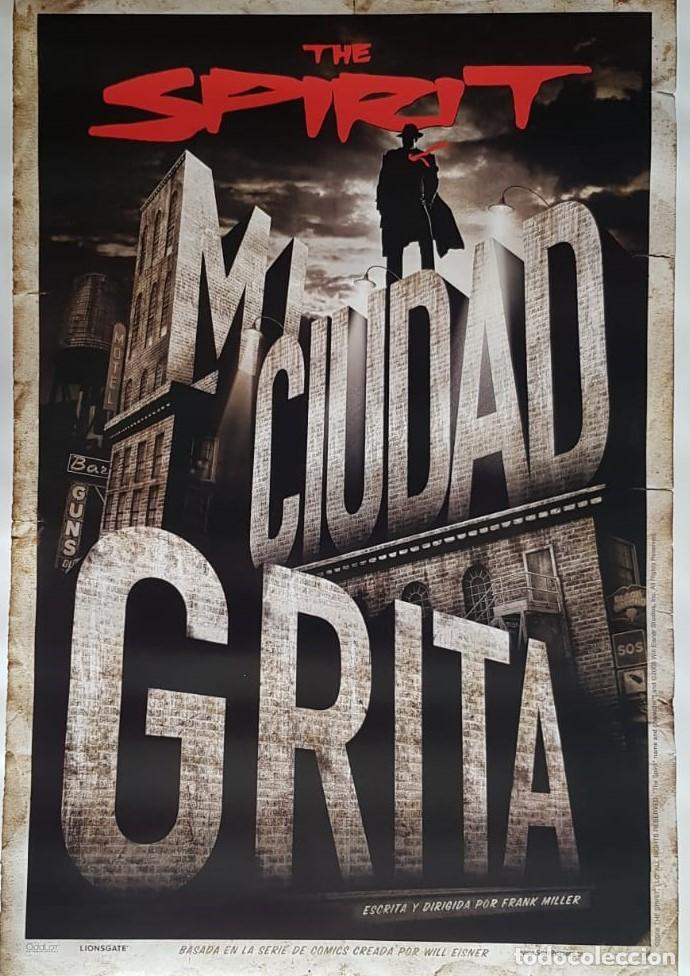 Cinema: P&oacute;ster The spirit - Mi ciudad grita