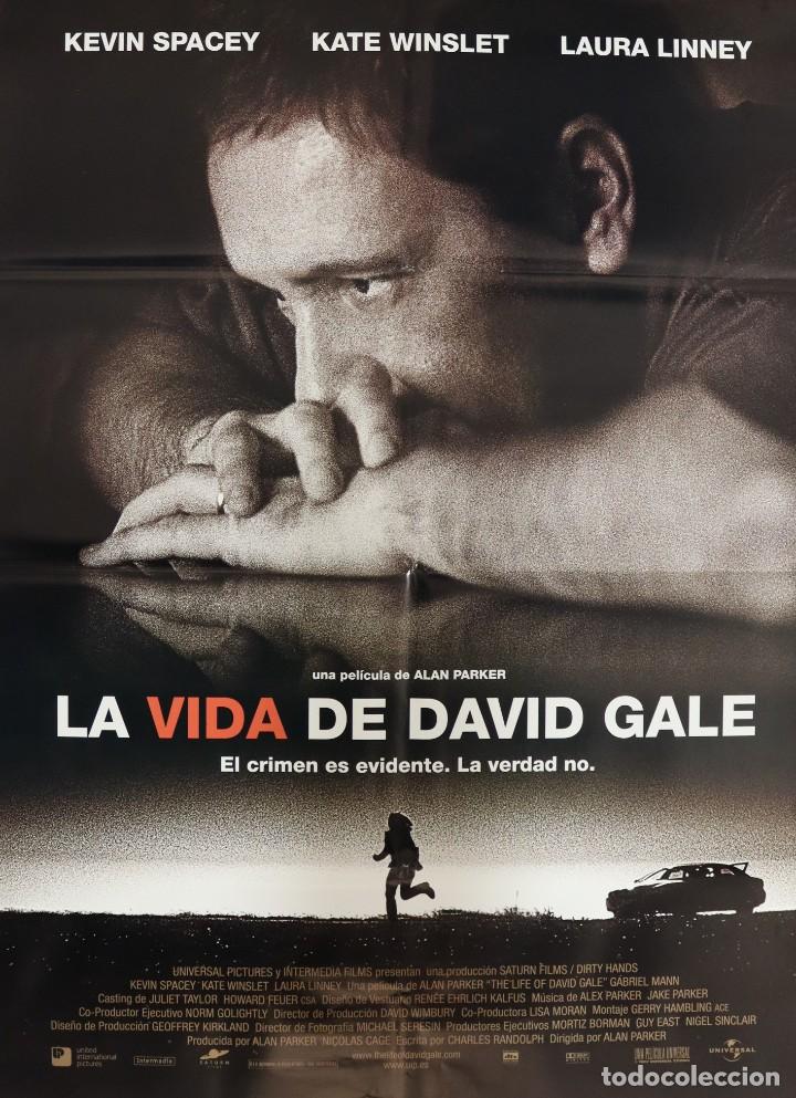 Cinema: P&oacute;ster La vida de David Gale