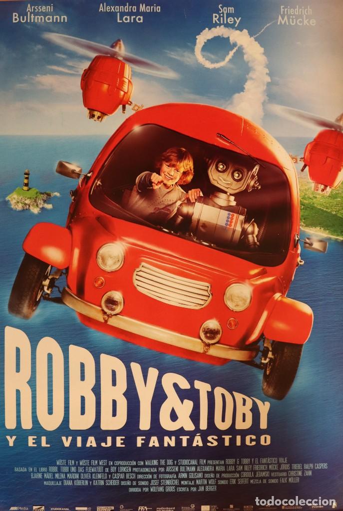 Kino: P&oacute;ster Robby y Toby y el viaje fant&aacute;stico