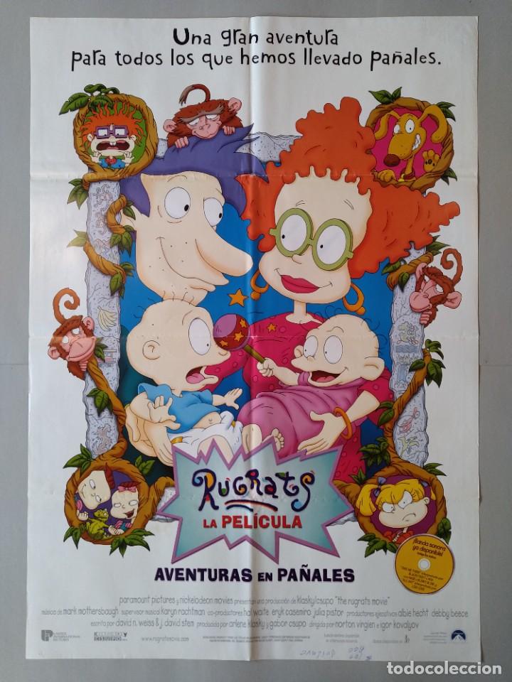Cin&eacute;ma: CARTEL CINE ORIGINAL - RUGRATS, AVENTURAS EN PA&Ntilde;ALES - A&Ntilde;O 1998...L3506