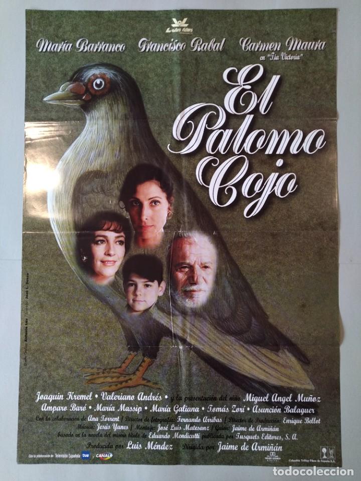 Cinema: CARTEL CINE ORIGINAL - EL PALOMO COJO - MARIA BARRANCO - FRANCISCO RABAL - A&Ntilde;O 1995 ...L3531