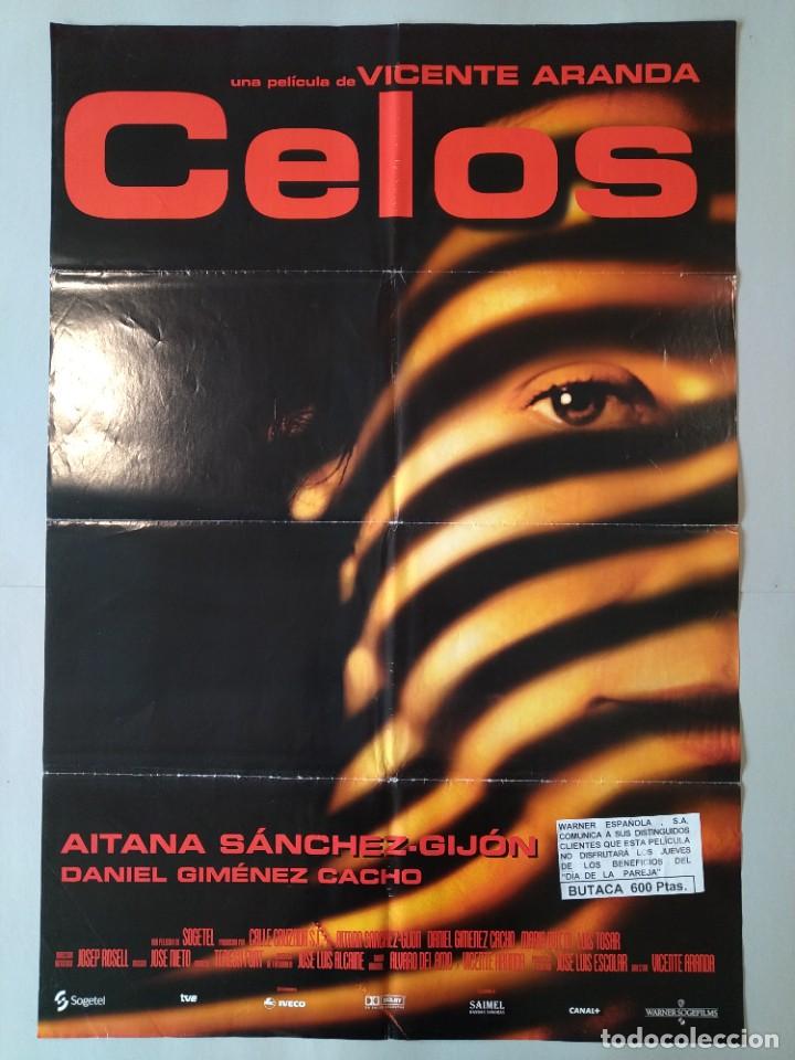 Cinema: CARTEL CINE ORIGINAL - CELOS - AITANA SANCHEZ GIJ&Oacute;N - DANIEL GIM&Eacute;NEZ CACHO - A&Ntilde;O 1999 ...L3535