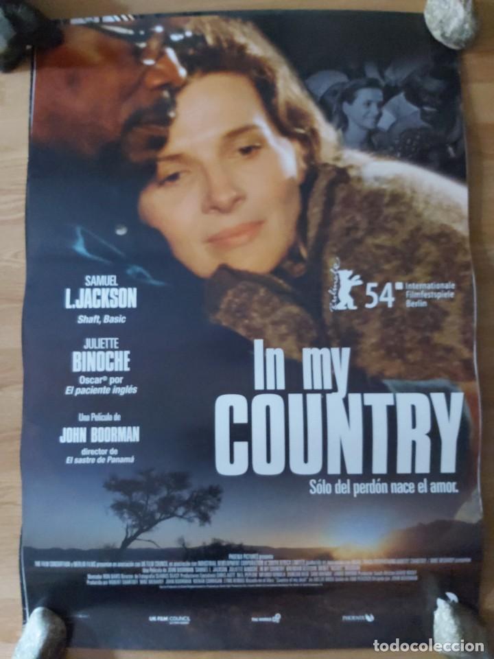 Cinema: In my country - APROX 70X100 CARTEL ORIGINAL CINE (L84)