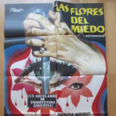 Cine: CARTEL CINE, LAS FLORES DEL MIEDO, PATRICIA WRIGHT, MCP, 1973, C114