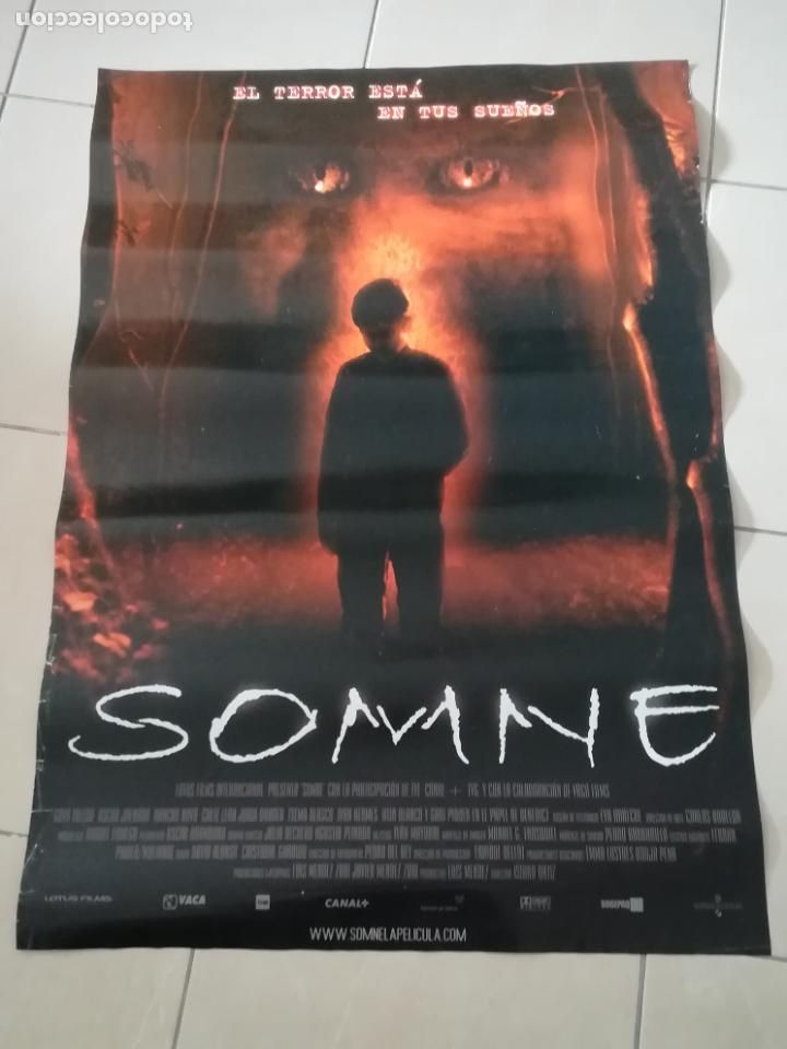 Cinema: POSTER / CARTEL DE CINE ORIGINAL. SOMNE. EL TERROR ESTA EN TUS SUE&Ntilde;OS. 100 X 70 CM