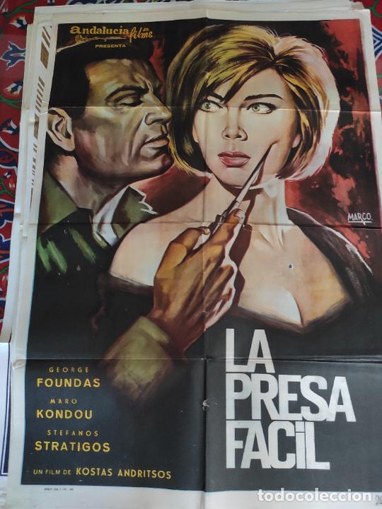 Cinema: LA PRESA FACIL. CARTEL DE CINE- MOVIE POSTER 100X70 CM