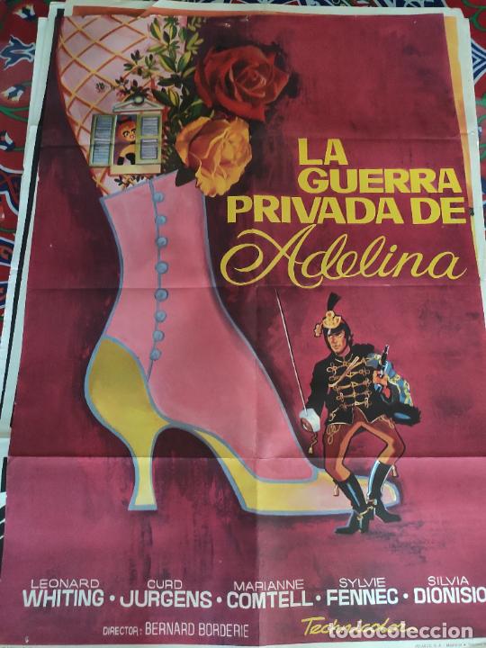 Cin&eacute;ma: LA GUERRA PRIVADA DE ADELINA. CARTEL DE CINE-MOVIE POSTER. 100X70 CM