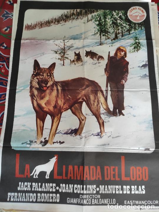 Cin&eacute;ma: LA LLAMADA DEL LOBO. CARTEL DE CINE-MOVIE POSTER. 100X70 CM