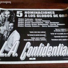 Cine: L.A. CONFIDENTIAL - GUY PEARCE,RUSSELL CROWE,KEVIN SPACEY,KIM BASINGER - POSTER ORIGINAL WARNER 1997