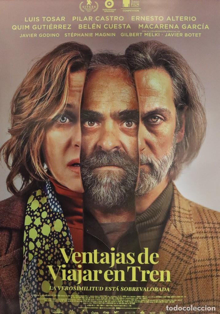Cin&eacute;ma: P&oacute;ster Ventajas de viajar en tren