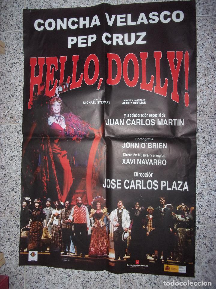 Cine: POSTER - HELLO, DOLLY! - CONCHA VELASCO - PEZ CRUZ.