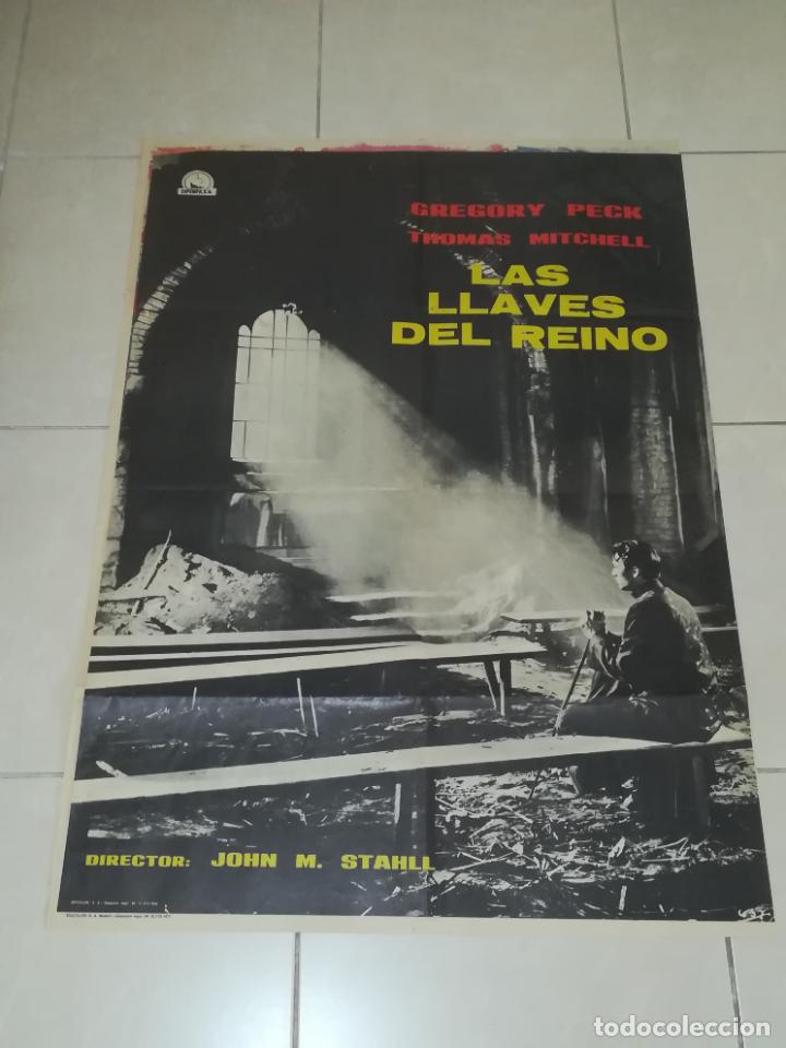 Cine: POSTER / CARTEL DE CINE ORIGINAL. LAS LLAVES DEL REINO. GREGORY PECK. 100 X 70CM.