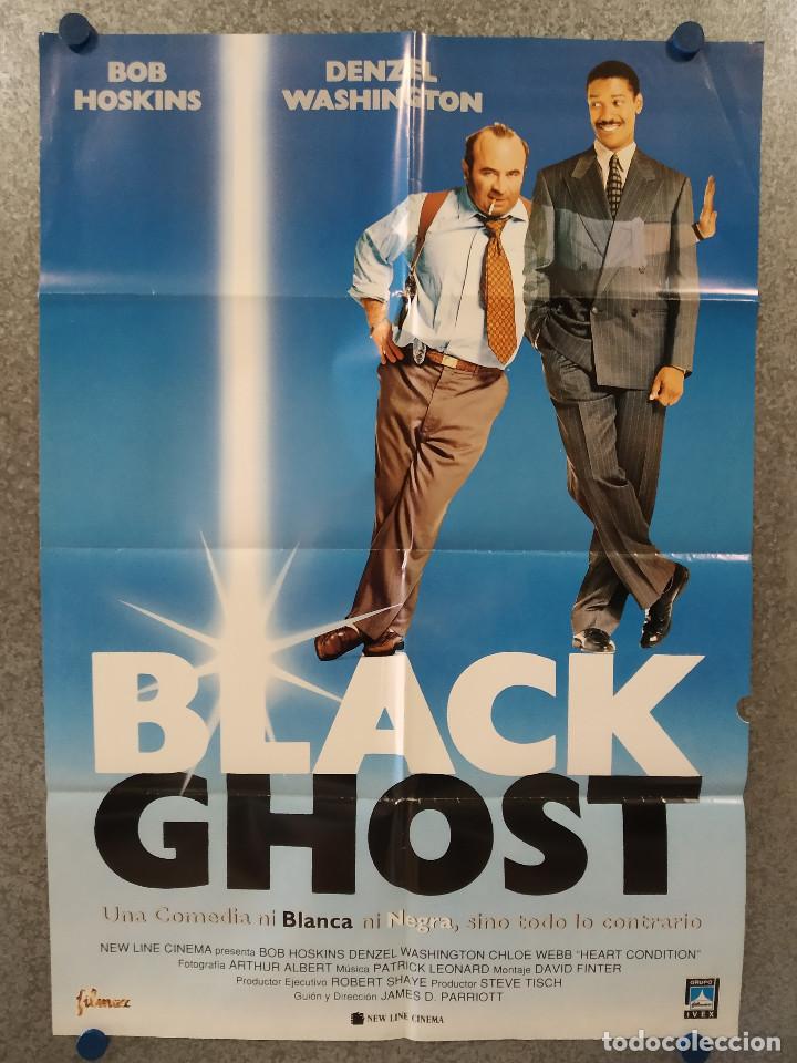Cinema: Black Ghost. Bob Hoskins, Denzel Washington. POSTER ORIGINAL