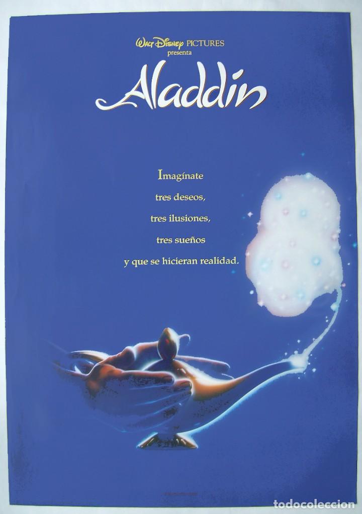 Cine: ALADD&Iacute;N. P&Oacute;STER 68 X 97 cms. - Foto 1